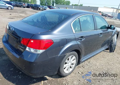 2011 Subaru Legacy 2.5I Premium из США, поврежденный, VIN 4S3BMBB61B3225135